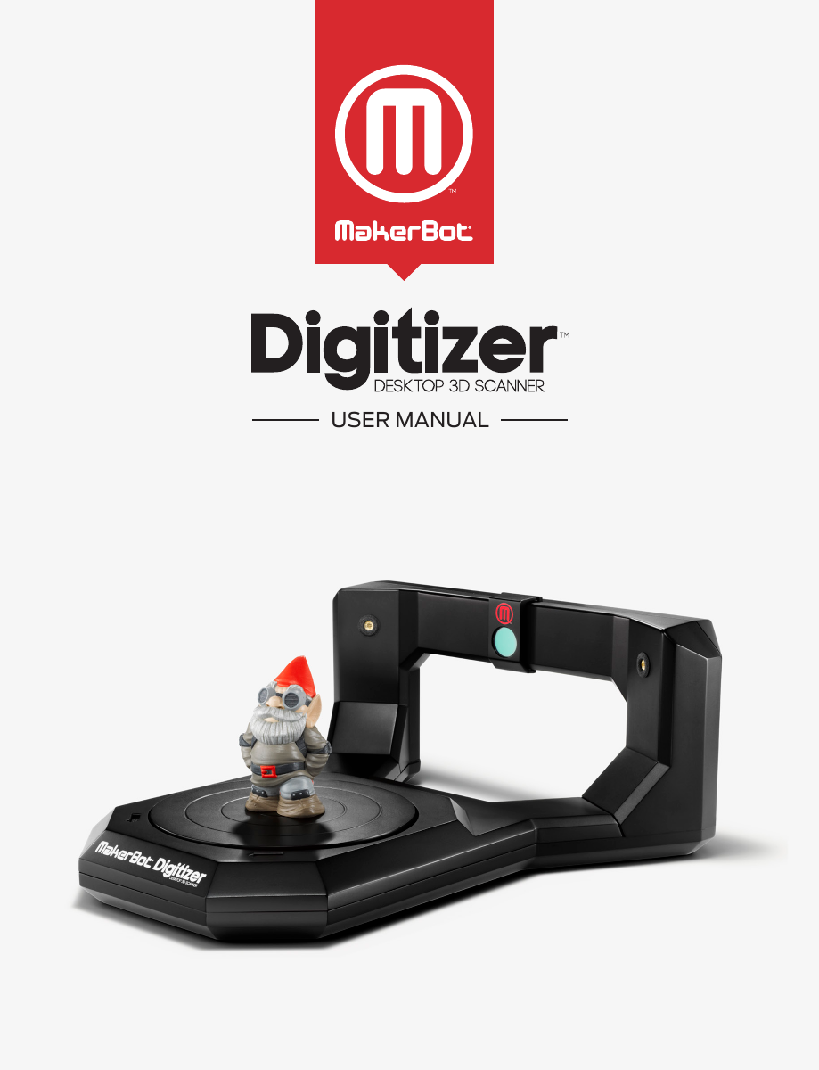MakerBot Digitizer 데스크톱 3D 스캐너 제품 자료